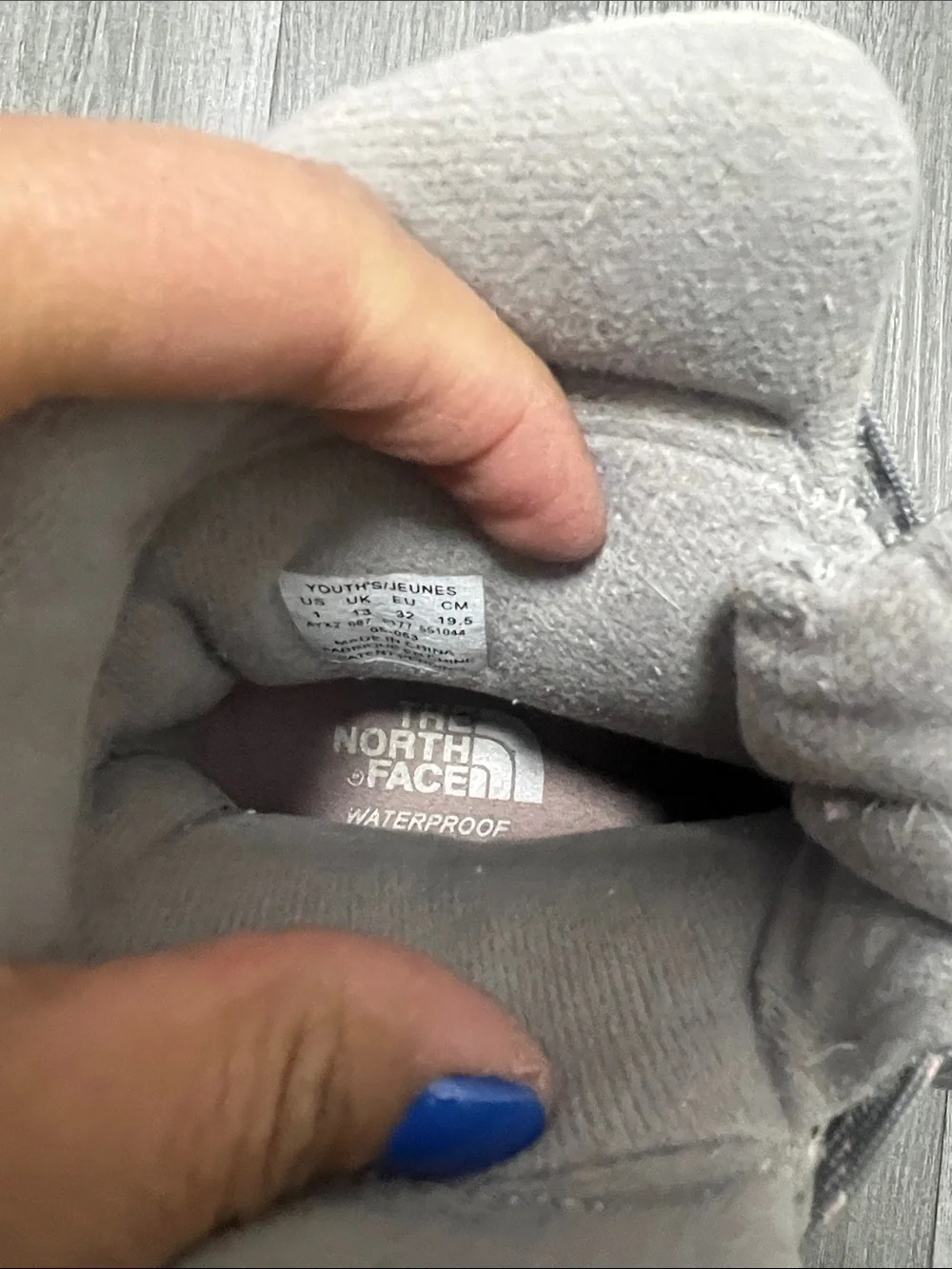 The NorthFace heatshield optimal technology  200  insulation snow boots/ size 1